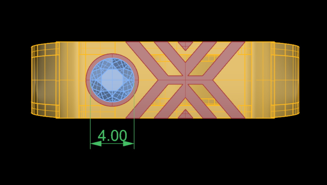 MEN PREMIUM DIAMOND RING 3D print model_8