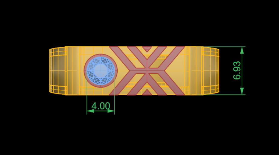 MEN PREMIUM DIAMOND RING 3D print model_9