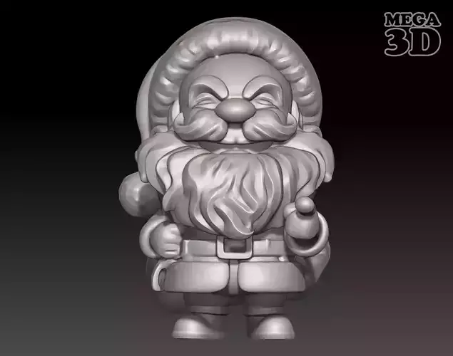 Funny Santa Claus Miniature-250404