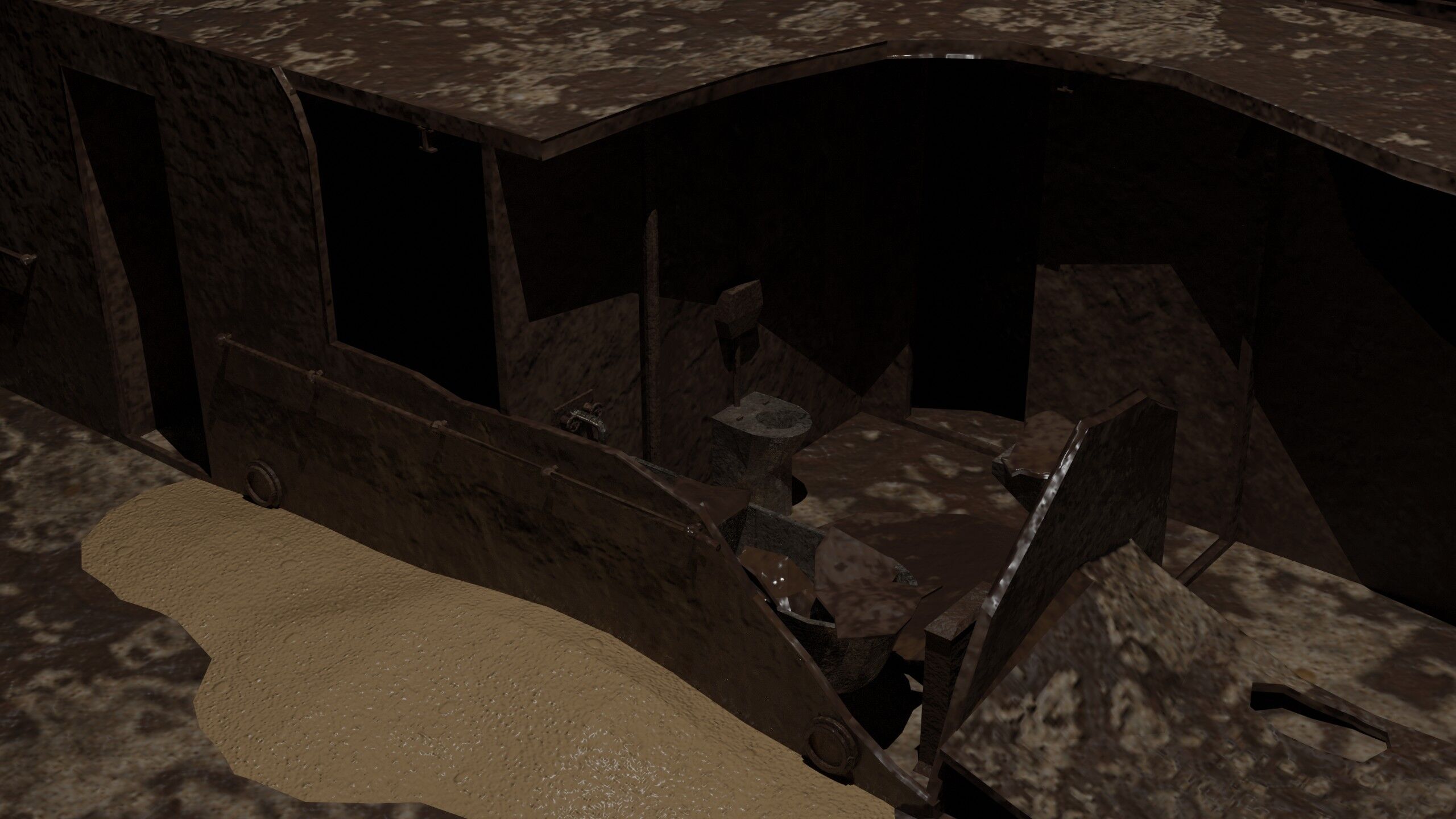 The bow of the Titanic Low-poly 3D model_11