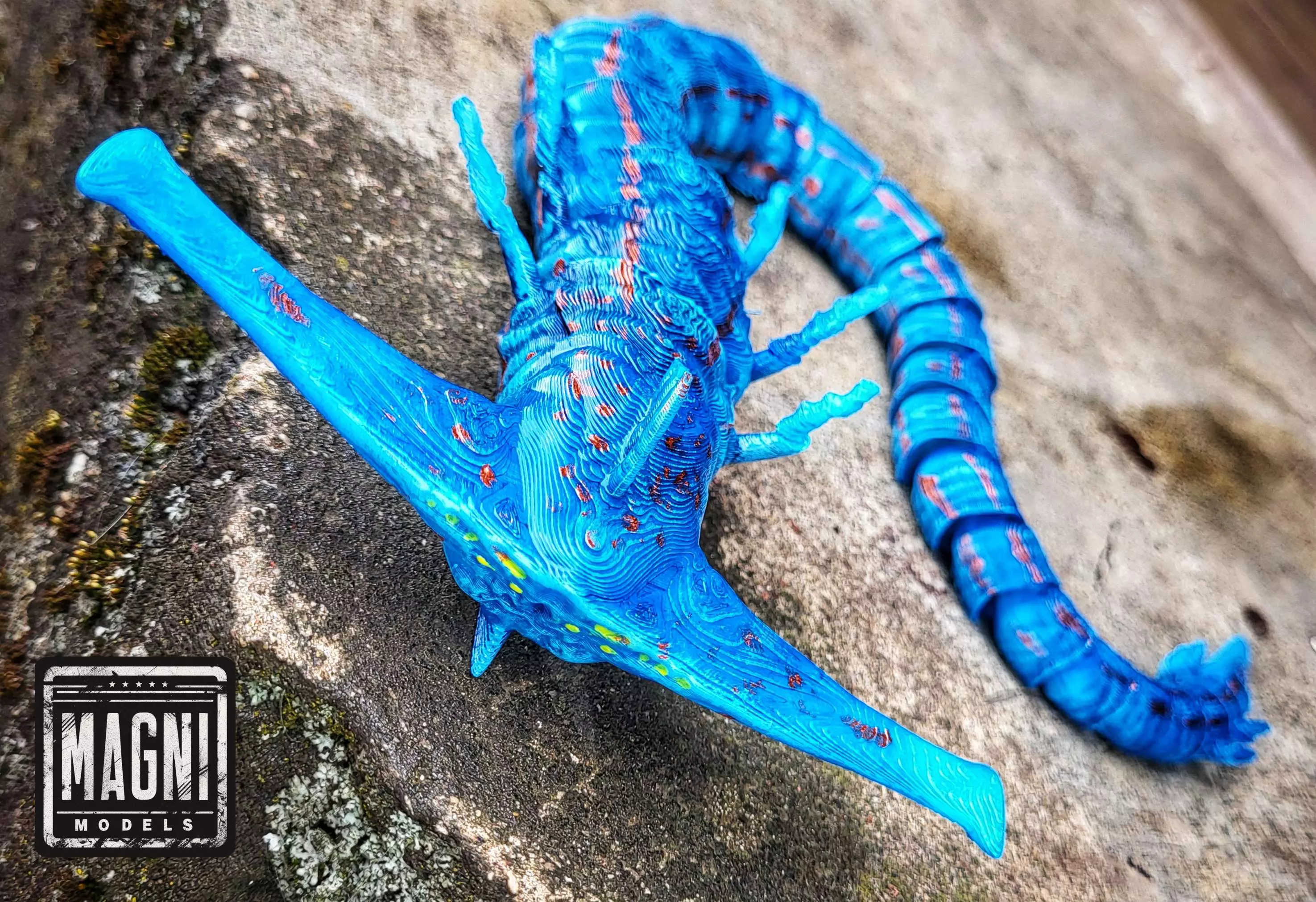 Articulated Ghost Leviathan - Subnautica 3D print model