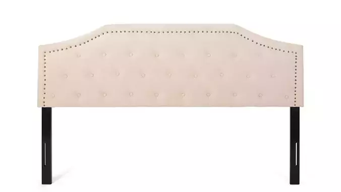 Upholstered Headboard Bed
