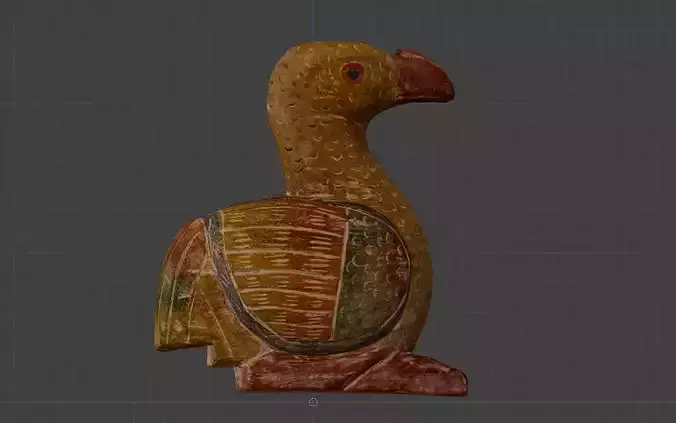 dodo wood  3D model