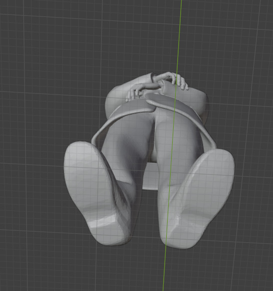 Fyodor Dostoevsky Statue 3D print model_12