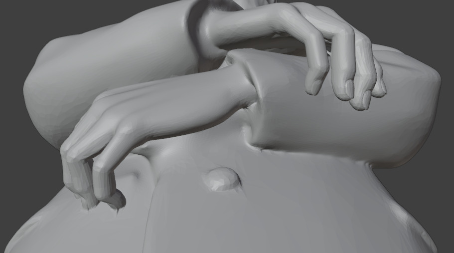 Fyodor Dostoevsky Statue 3D print model_4