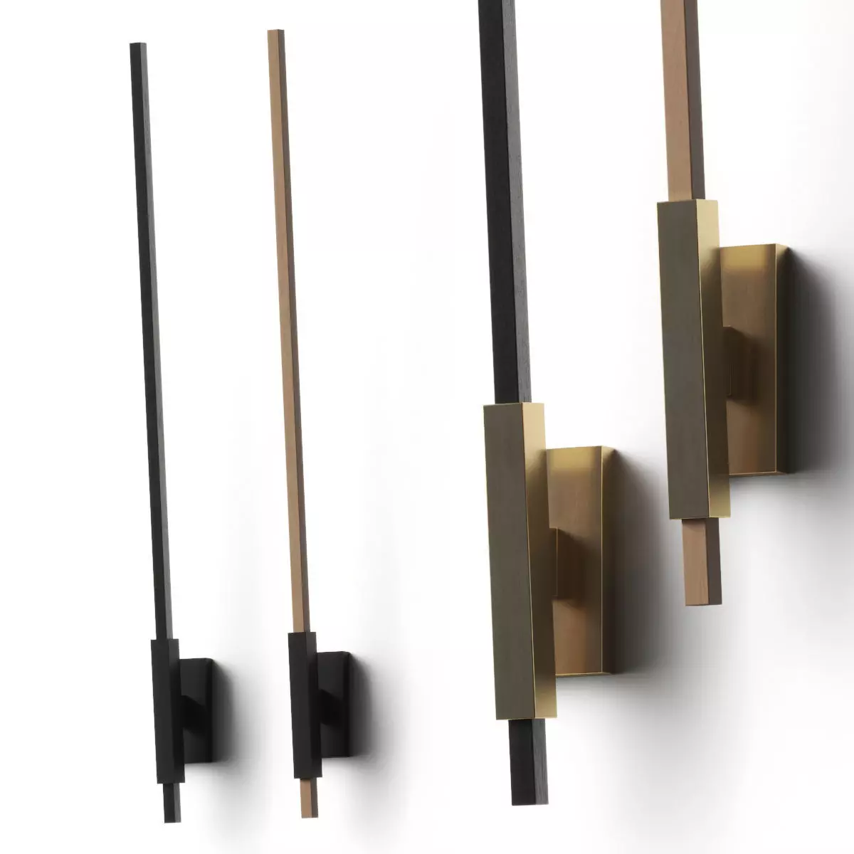 Vertical Sconce - STICKBULB 3D model_0