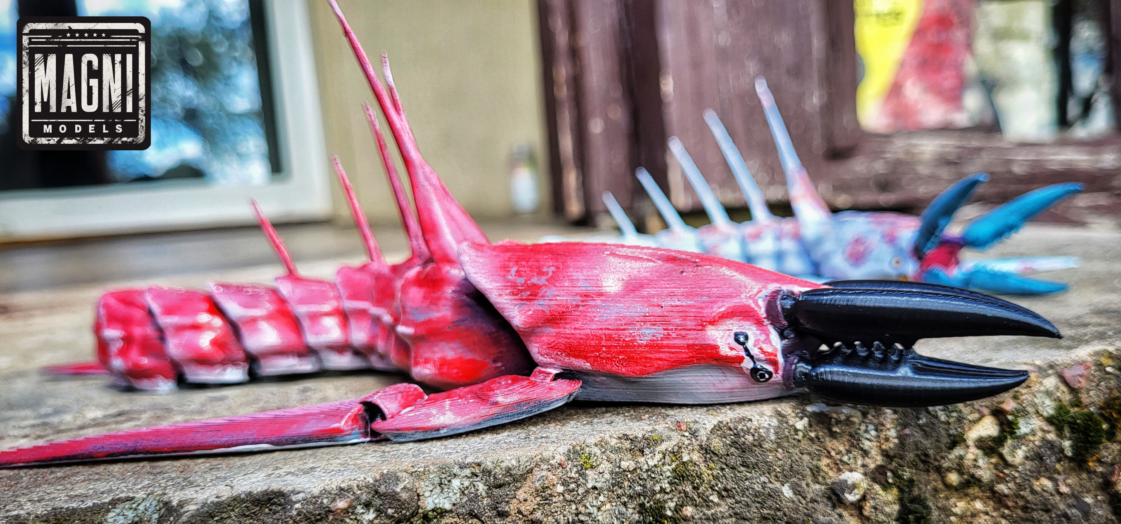  Articulated Chelicerate Leviathan - Subnautica 3D print model_4