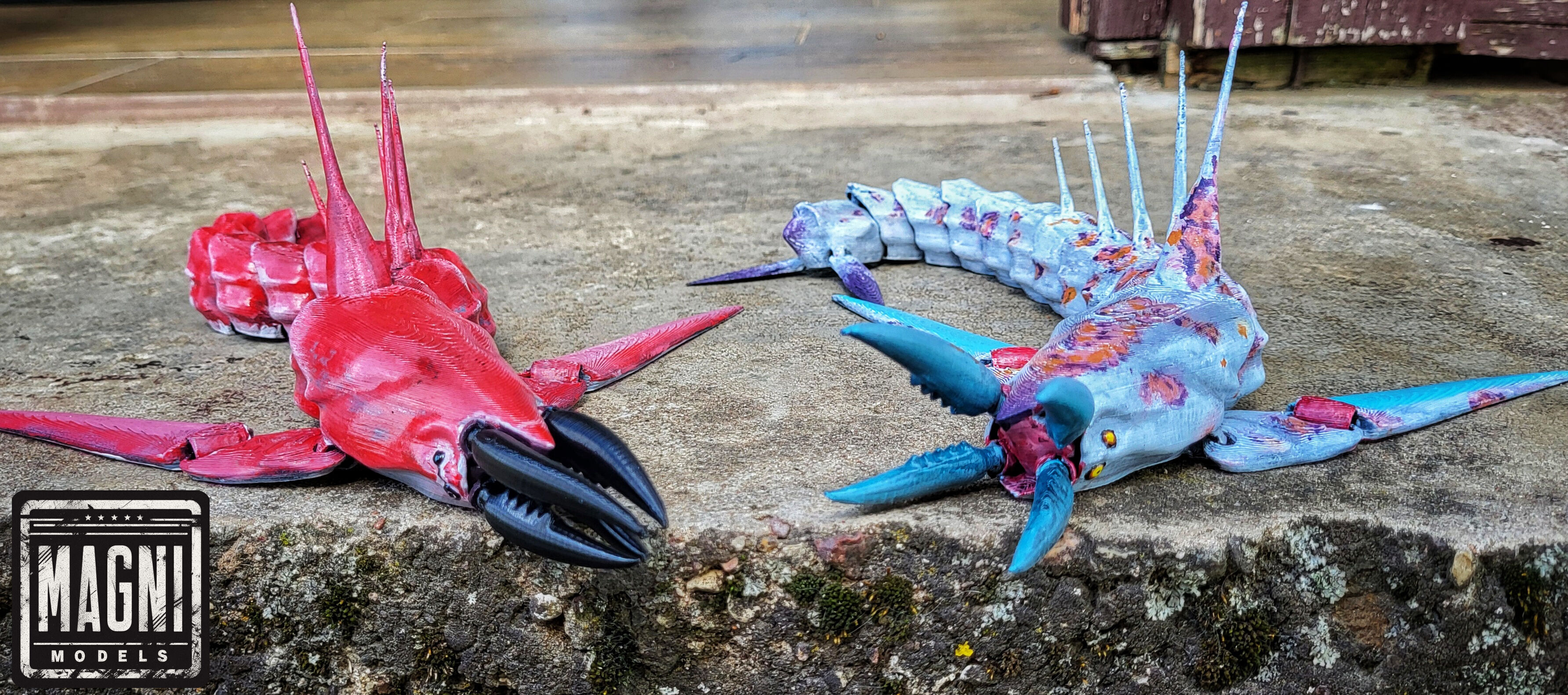  Articulated Chelicerate Leviathan - Subnautica 3D print model_3