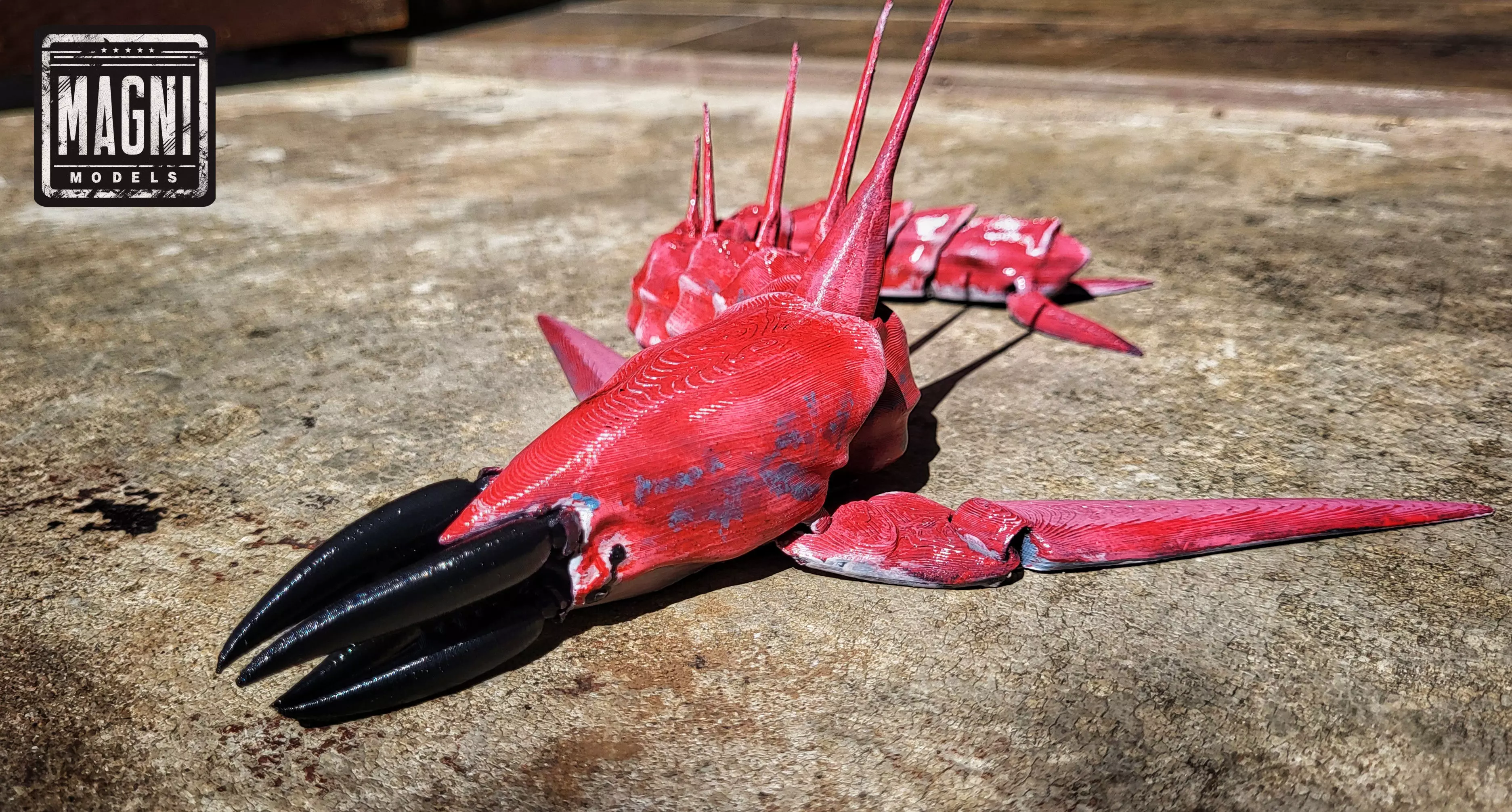  Articulated Chelicerate Leviathan - Subnautica 3D print model_0