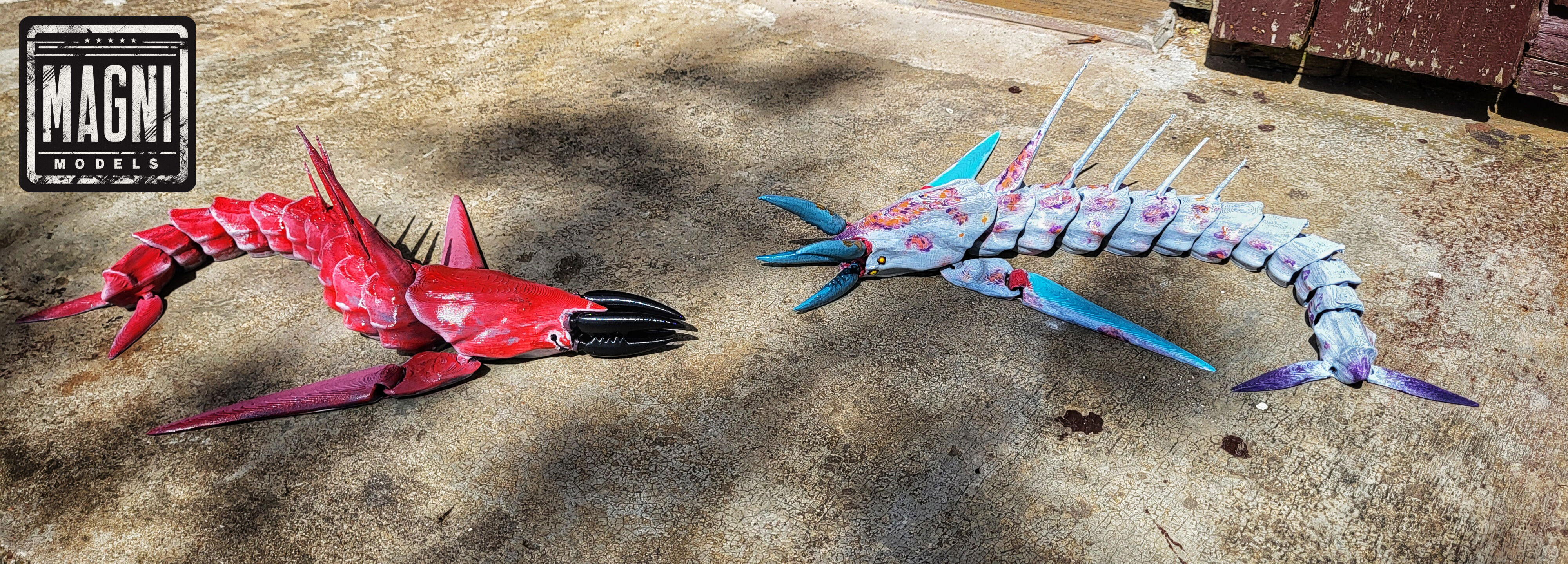  Articulated Chelicerate Leviathan - Subnautica 3D print model_1