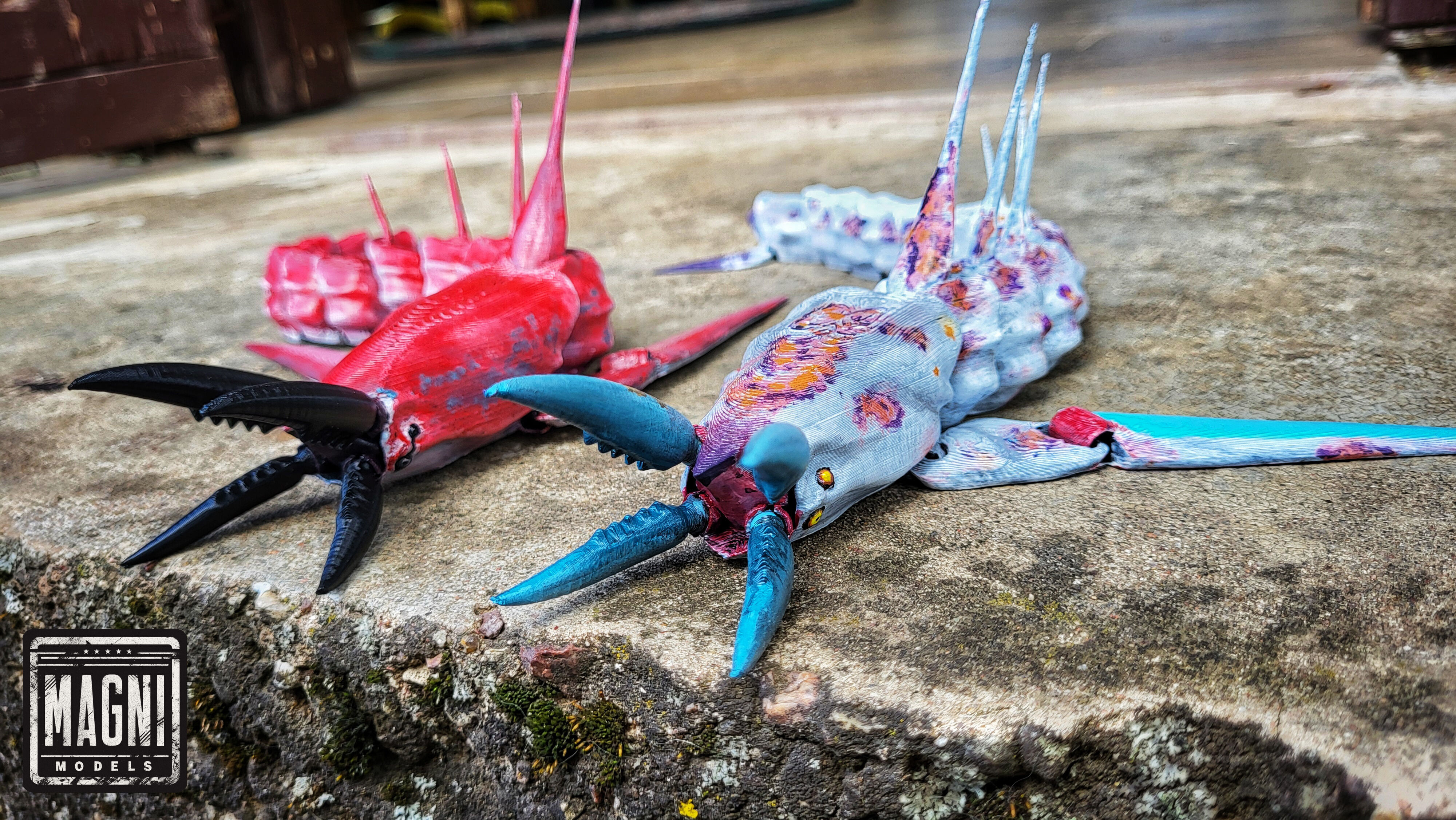  Articulated Chelicerate Leviathan - Subnautica 3D print model_2