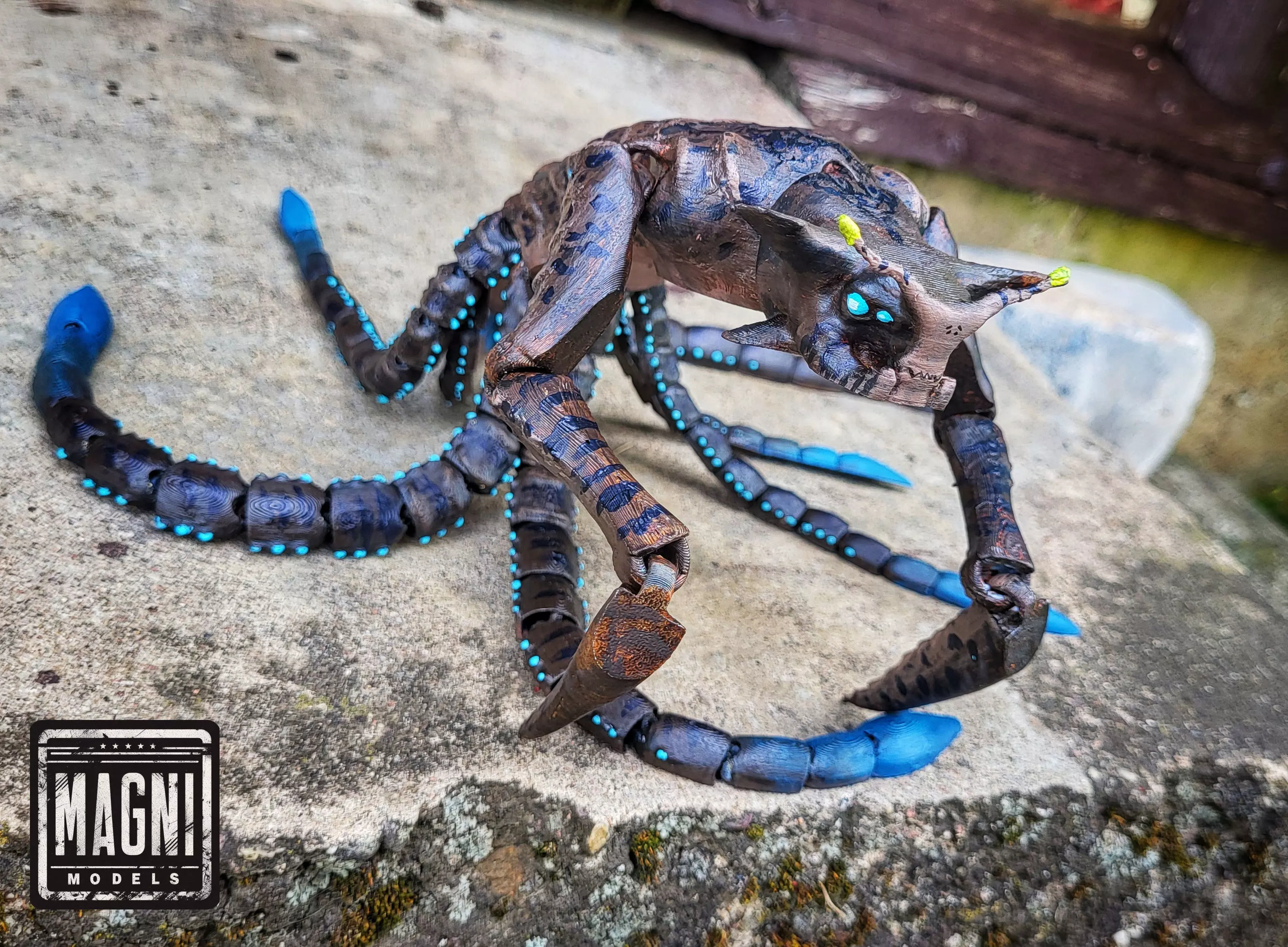  Articulated Sea Emperor Leviathan - Subnautica 3D print model_0