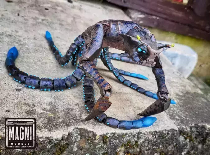  Articulated Sea Emperor Leviathan - Subnautica