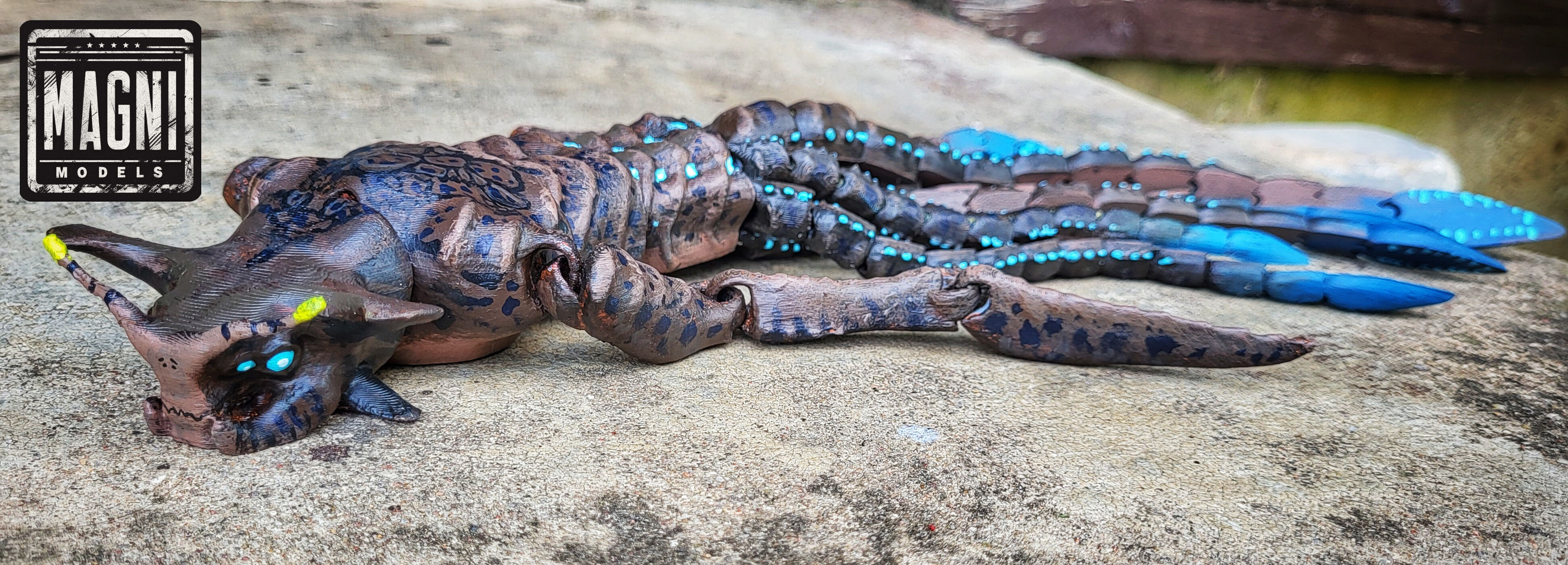  Articulated Sea Emperor Leviathan - Subnautica 3D print model_3