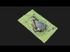 Photorealistic 3D scan of Tree Sawed Stump Low-poly 3D model_1