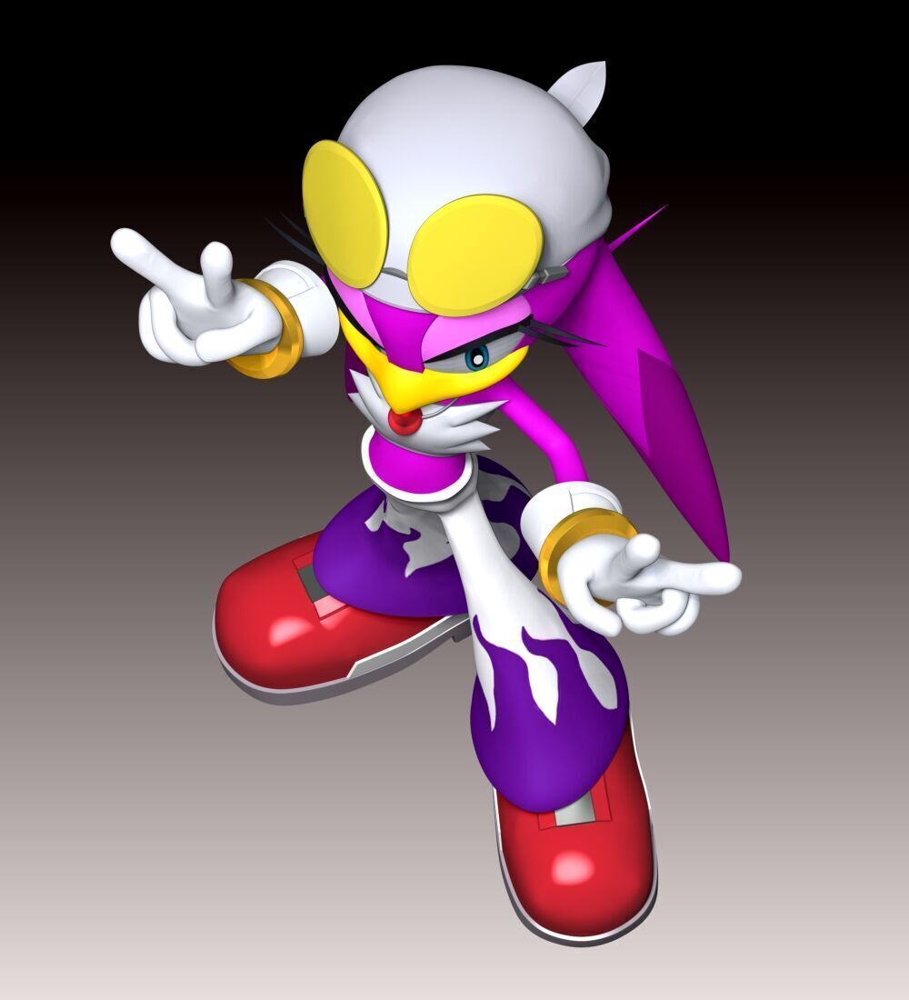 Wave the Swallow Fan Art 3D print model_6