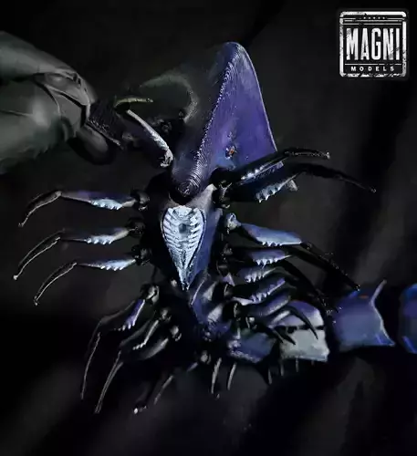  Articulated Shadow Leviathan - Subnautica 3D print model