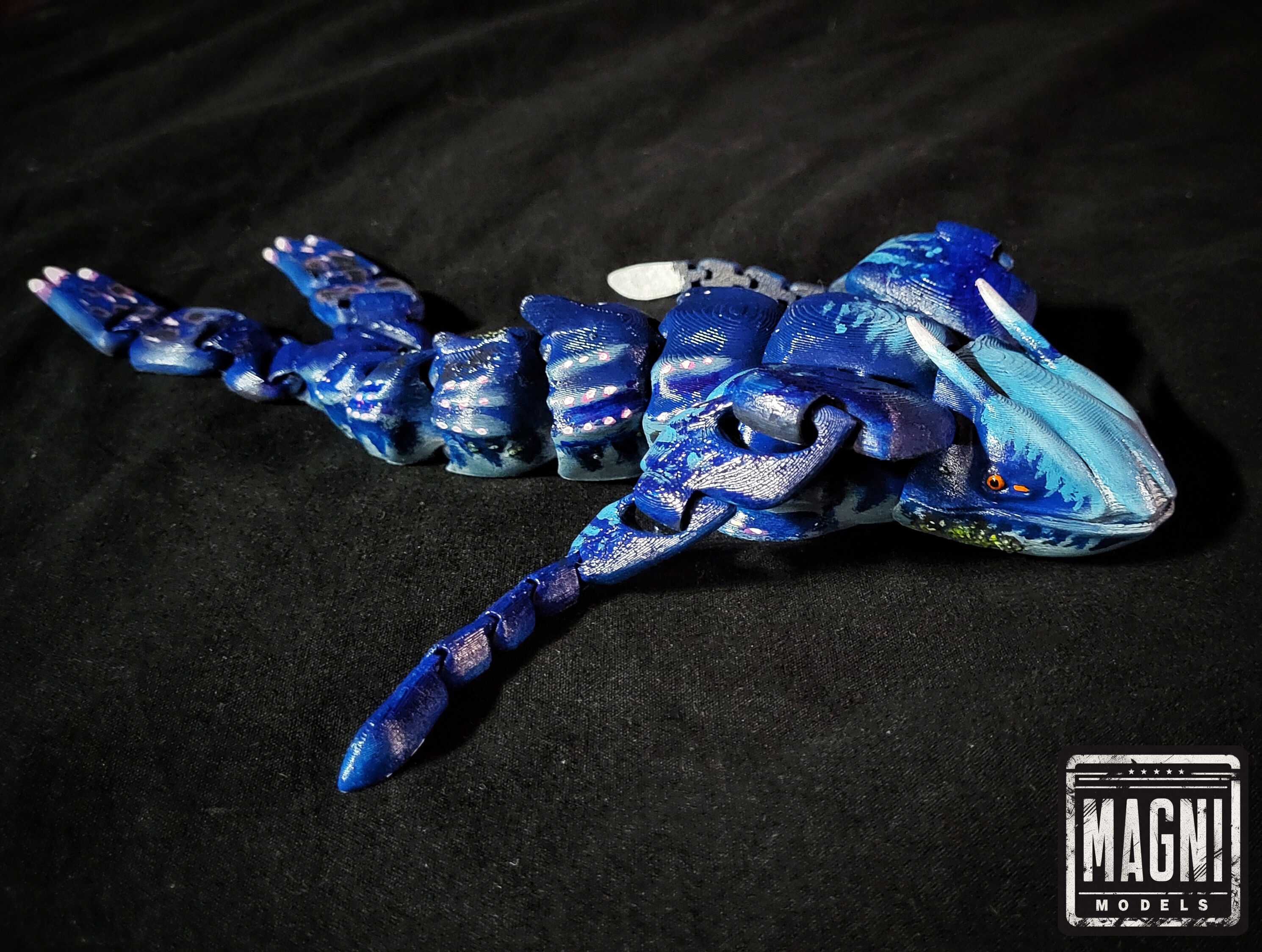 Articulated Glow Whale Leviathan - Subnautica 3D print model_1