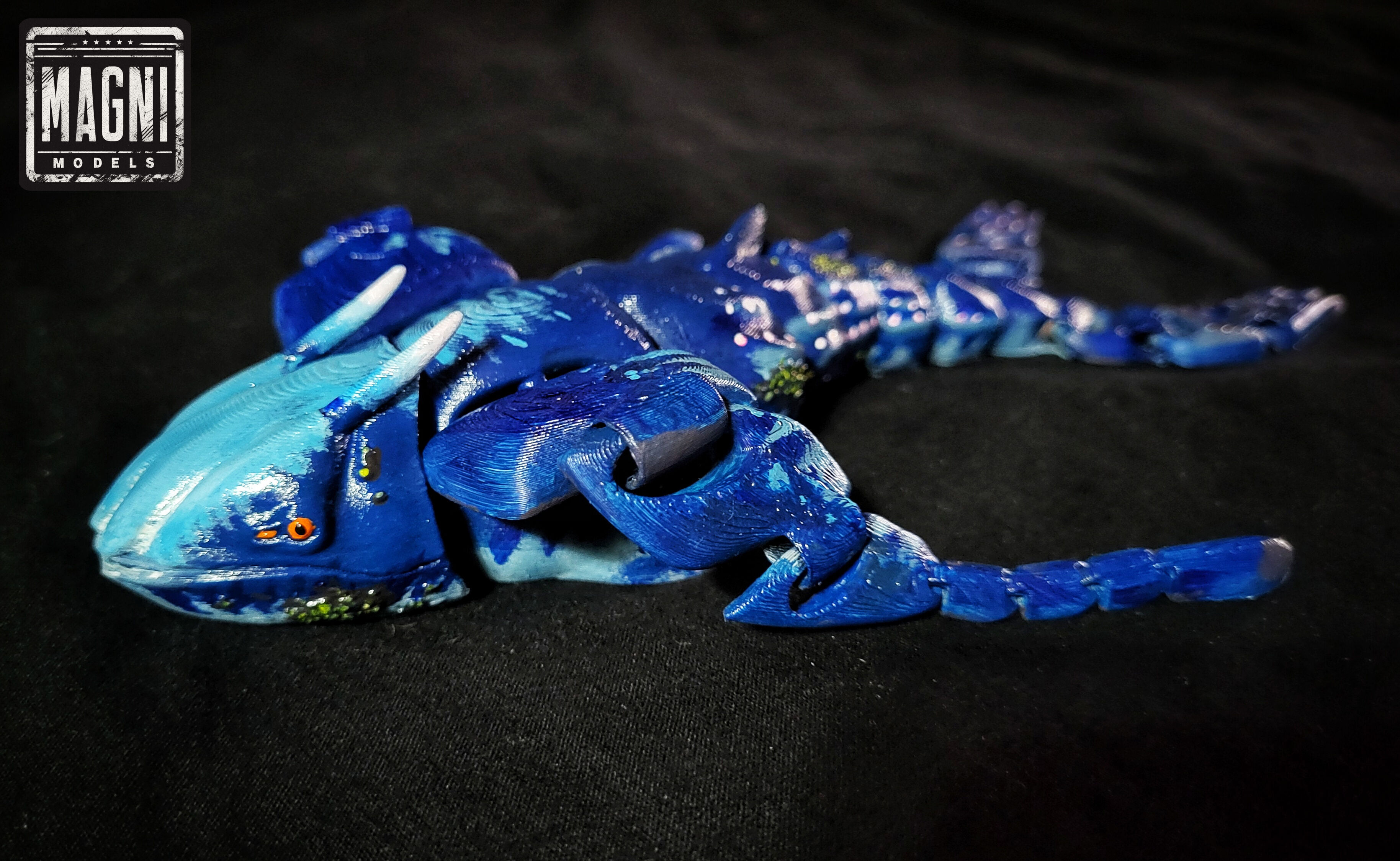  Articulated Glow Whale Leviathan - Subnautica 3D print model_4