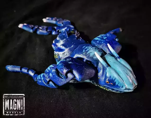  Articulated Glow Whale Leviathan - Subnautica