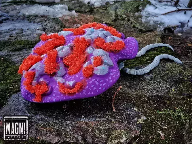  Articulated Reefback Leviathan - Subnautica