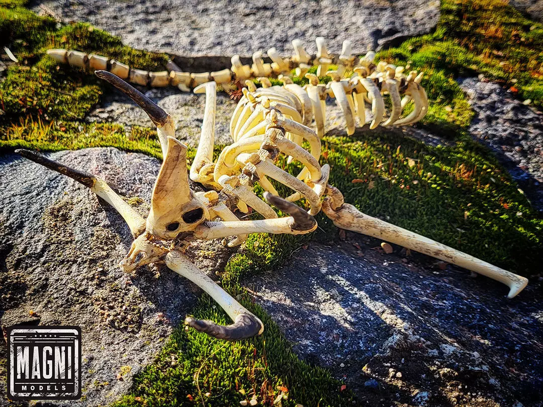 Articulated Reaper Leviathan Skeleton - Subnautica 3D print model_0