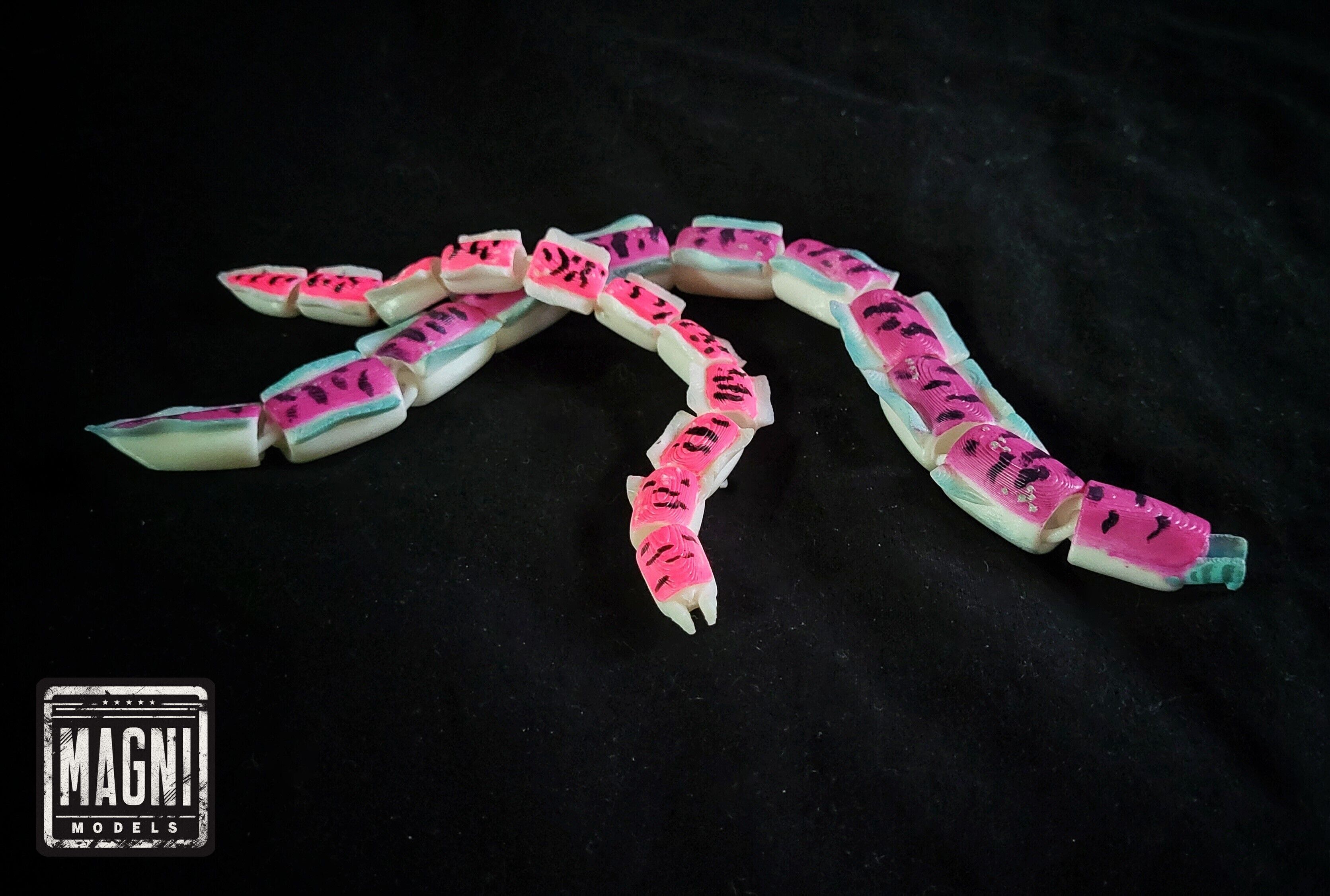  Articulated Crabsnake - Subnautica 3D print model_1