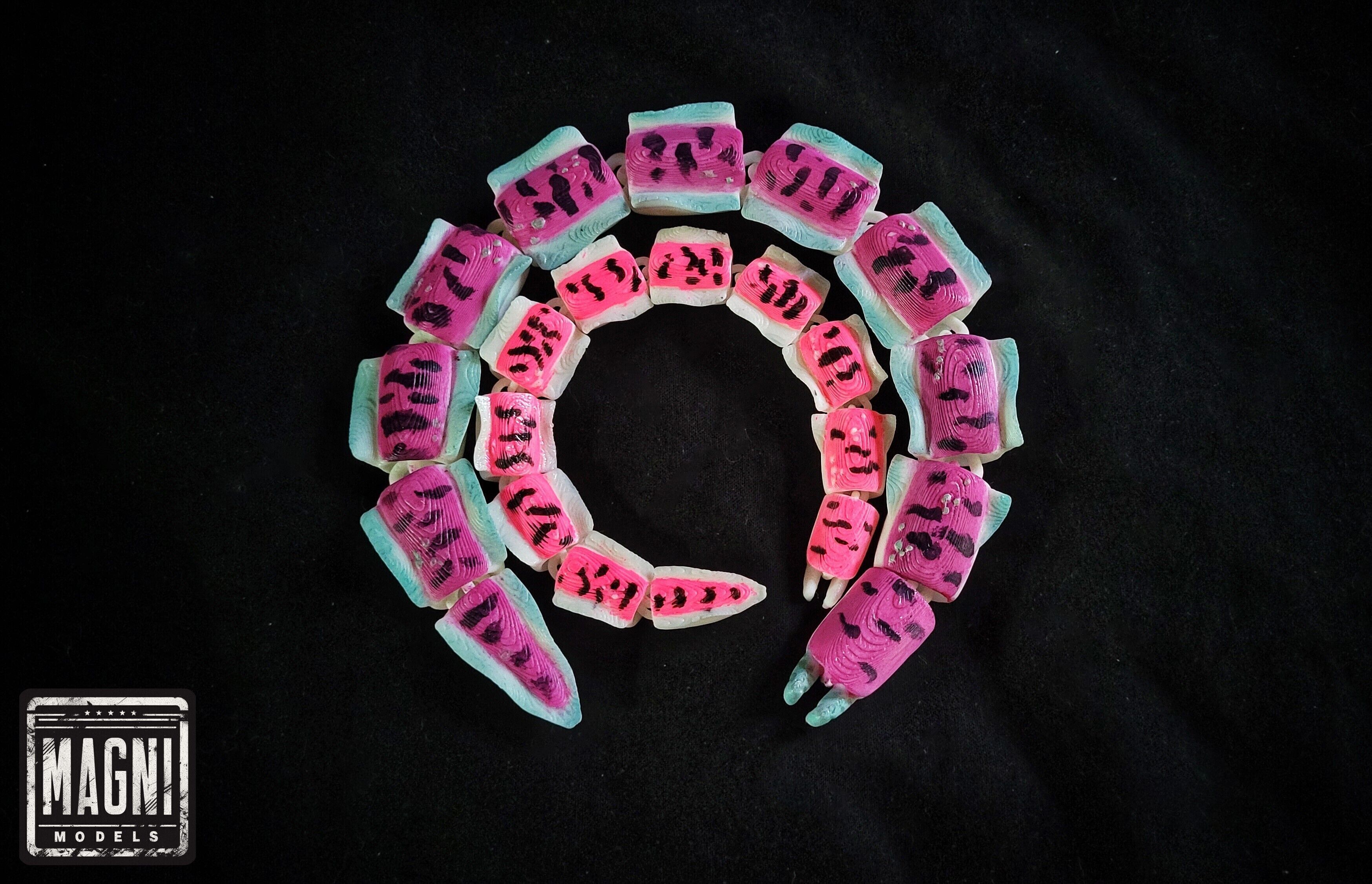  Articulated Crabsnake - Subnautica 3D print model_3