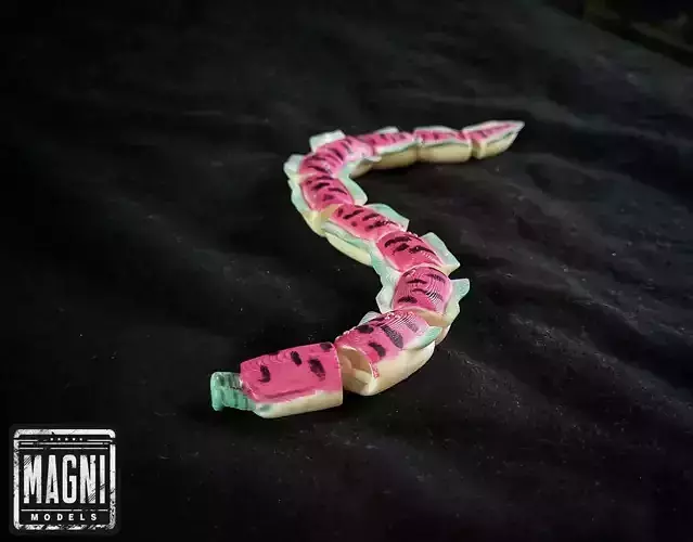  Articulated Crabsnake - Subnautica 3D print model