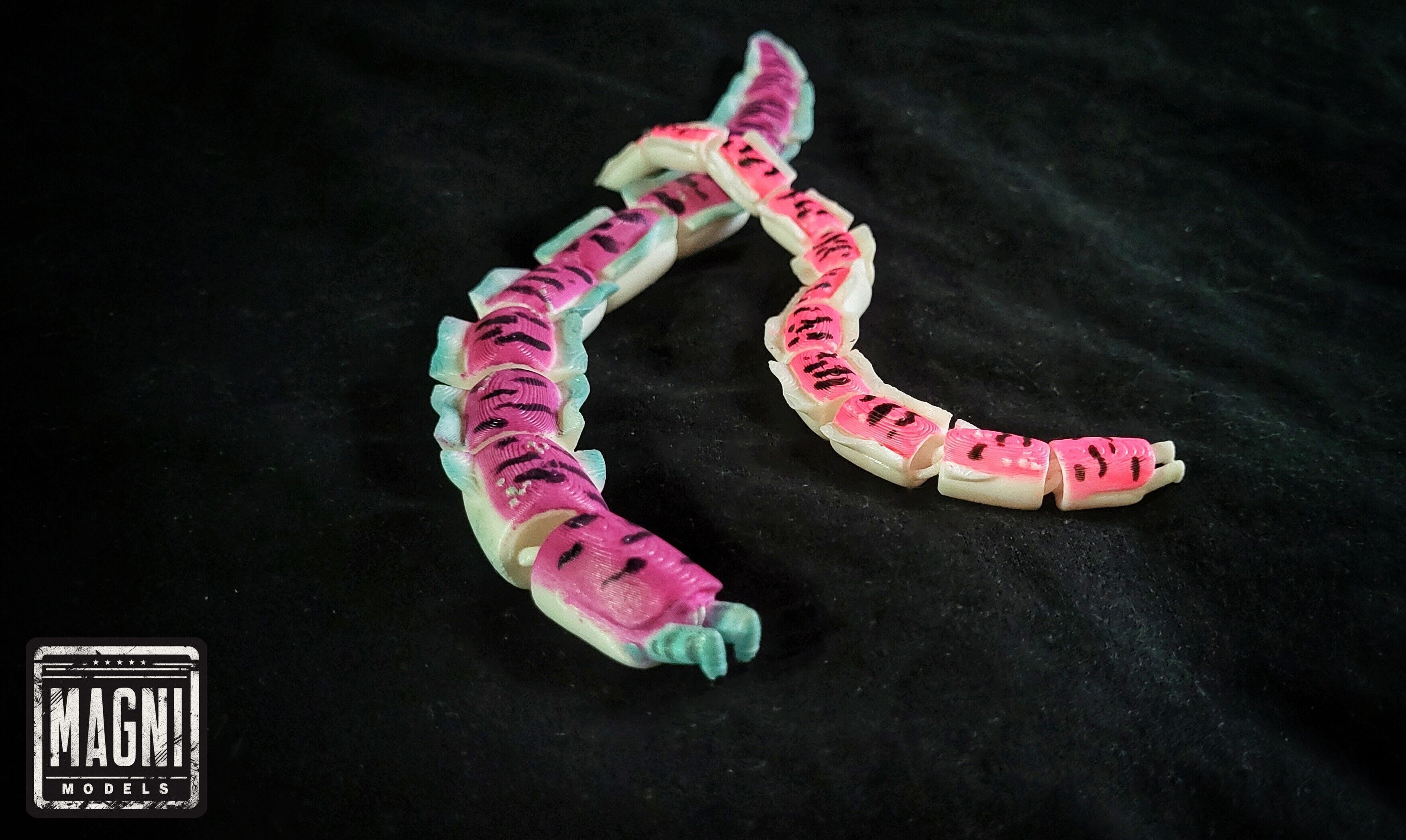  Articulated Crabsnake - Subnautica 3D print model_2