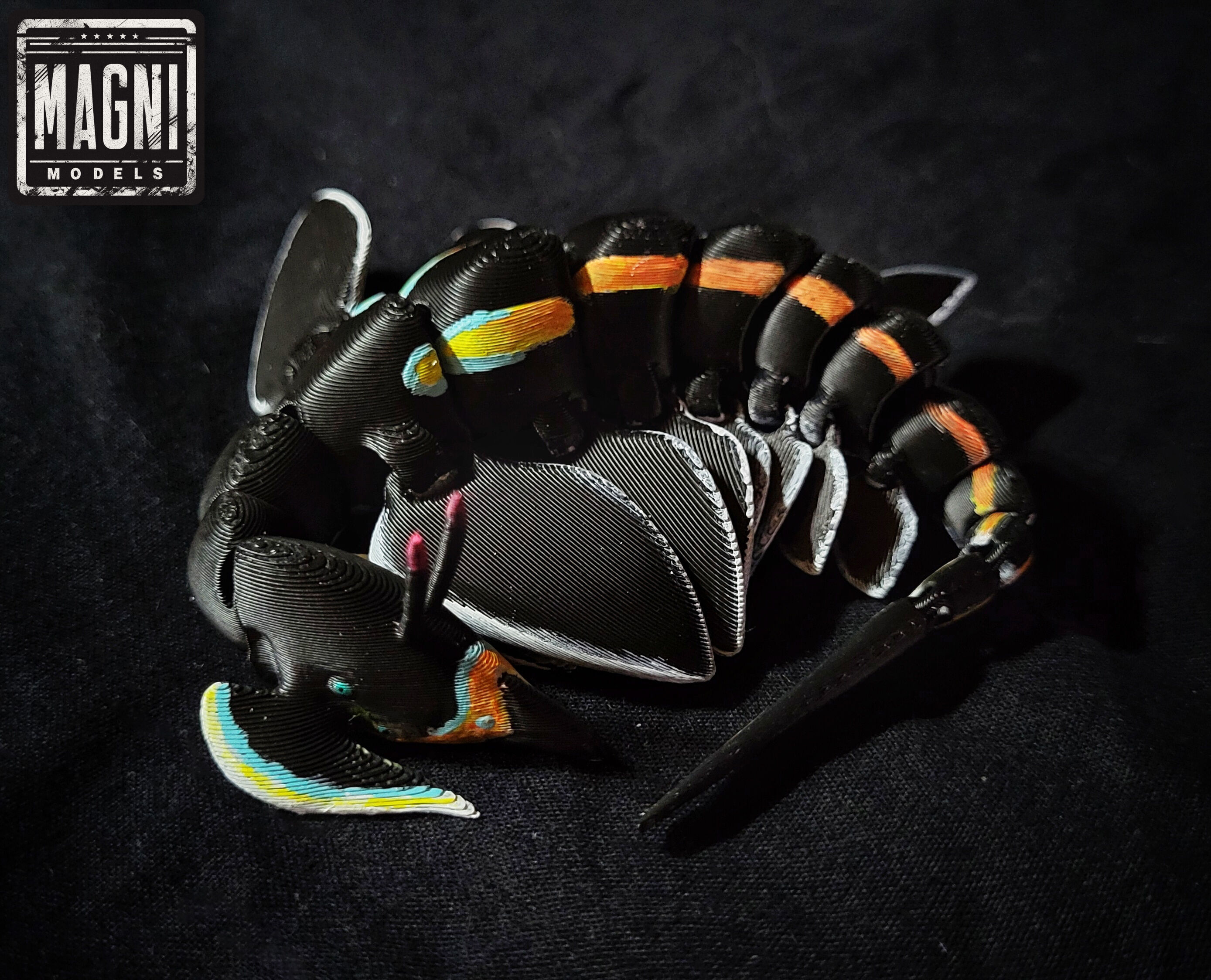 Articulated Pinnacarid - Subnautica 3D print model_4