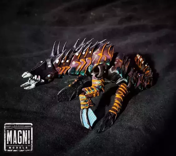  Articulated Cryptosuchus - Subnautica