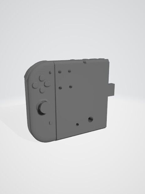 NINTENDO SWITCH SUPER MARIO DIORAMA CUTTED 3D print model_3