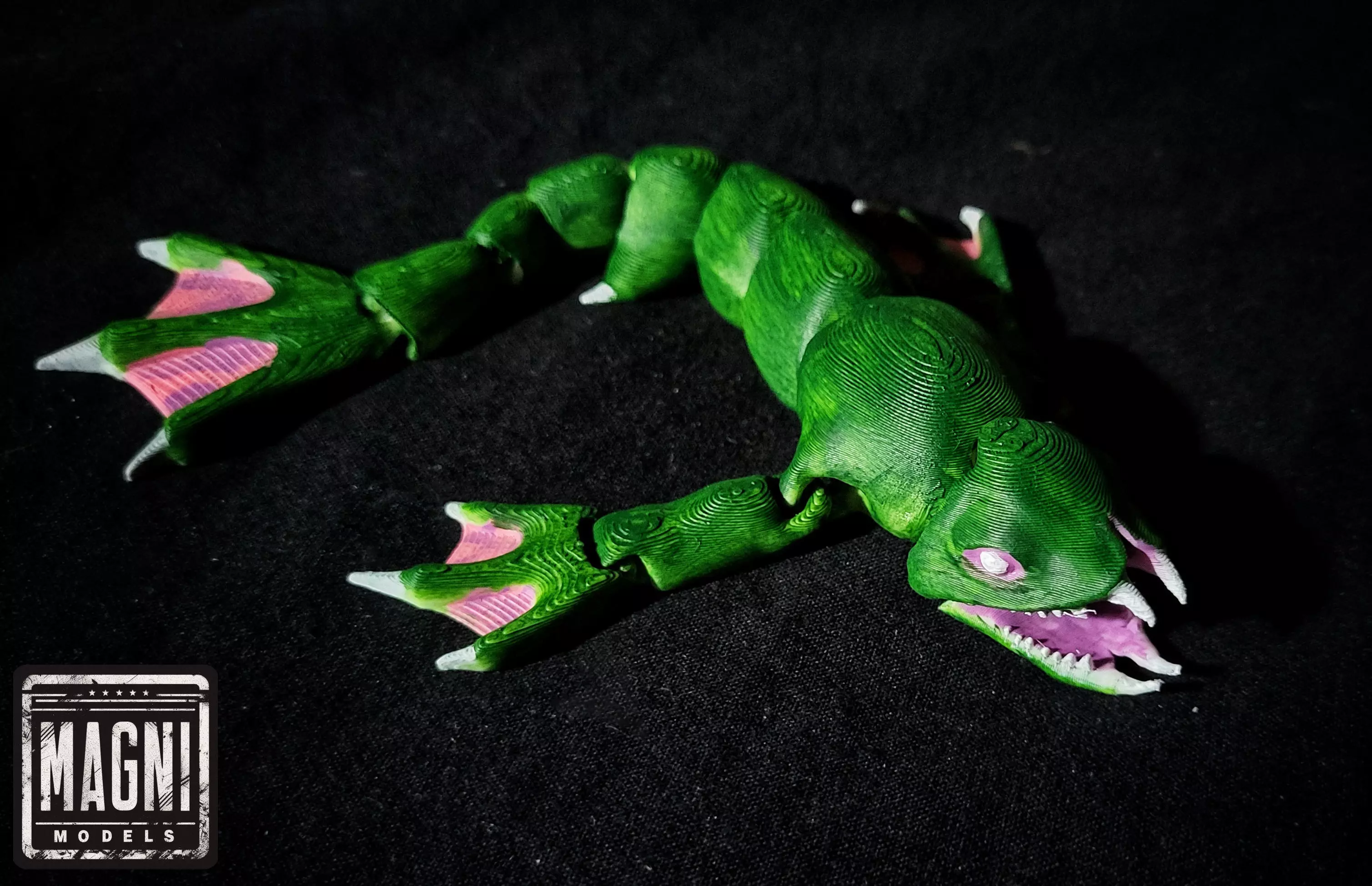 Articulated Lava Lizard - Subnautica 3D print model