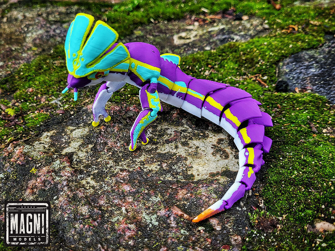 Articulated Sea Monkey - Subnautica  3D print model_1