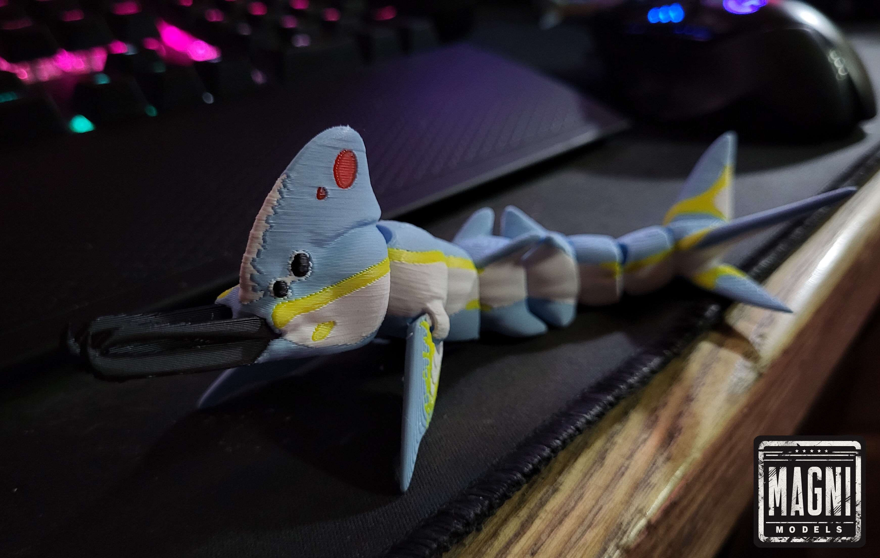 Articulated Crested Reaper - Subnautica 3D print model_4