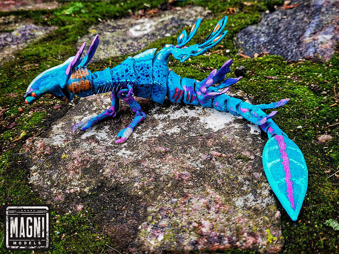  Articulated Lily Paddler - Subnautica 3D print model_4