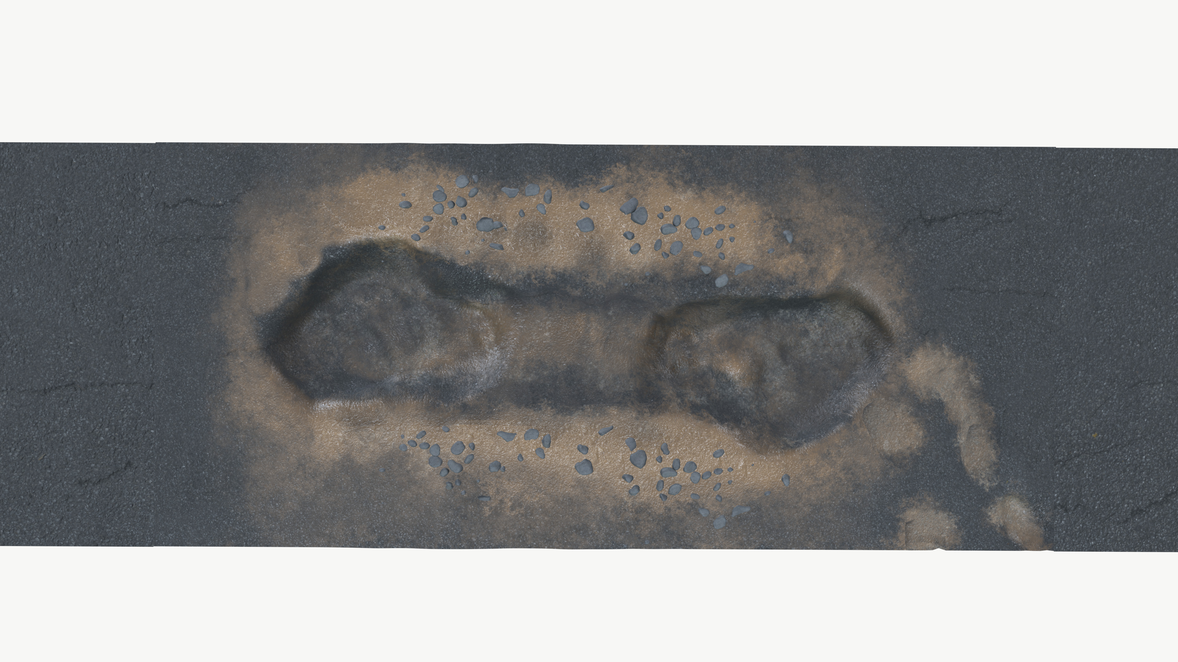 Construction Road 3D model_2