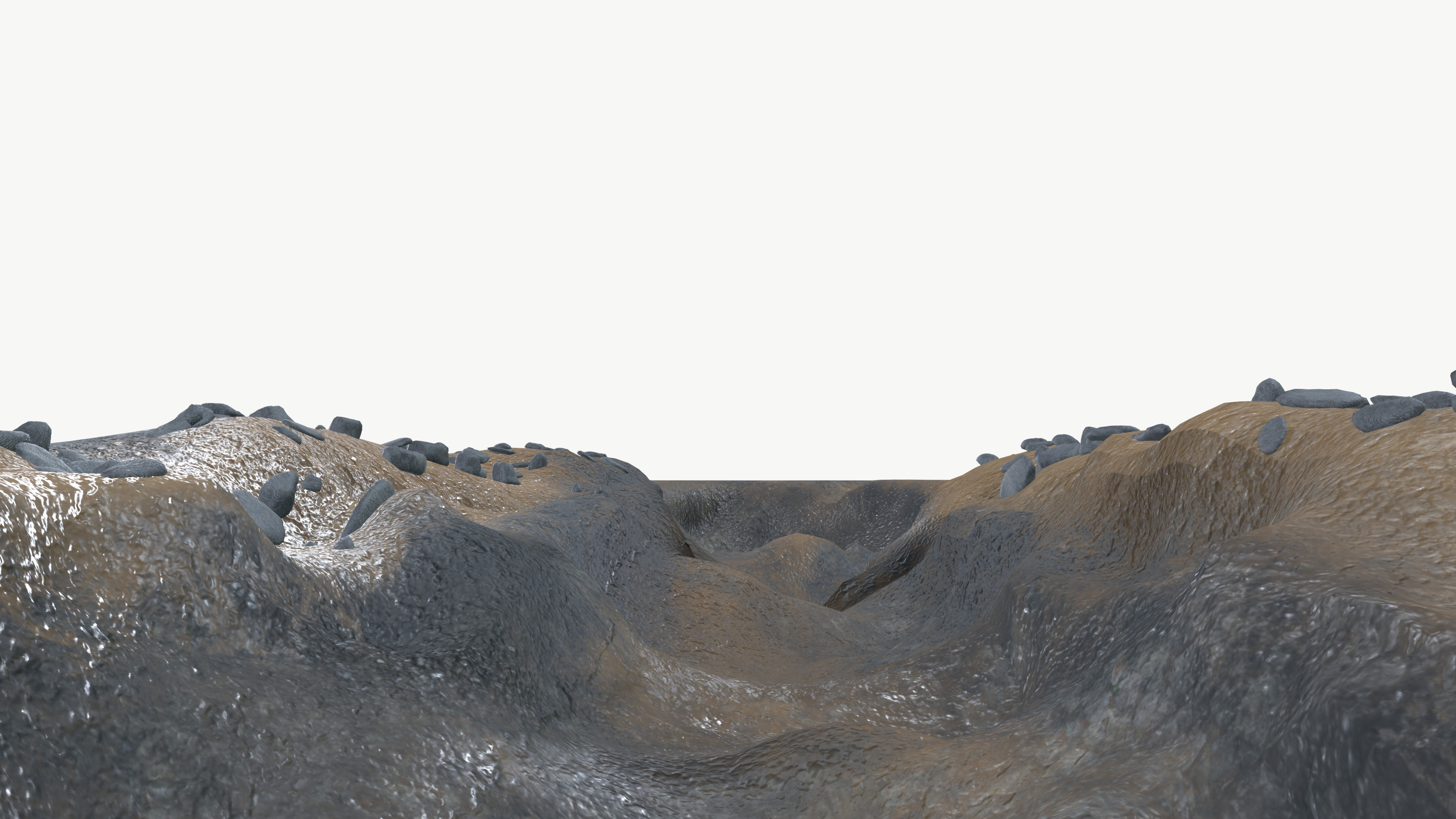 Construction Road 3D model_4