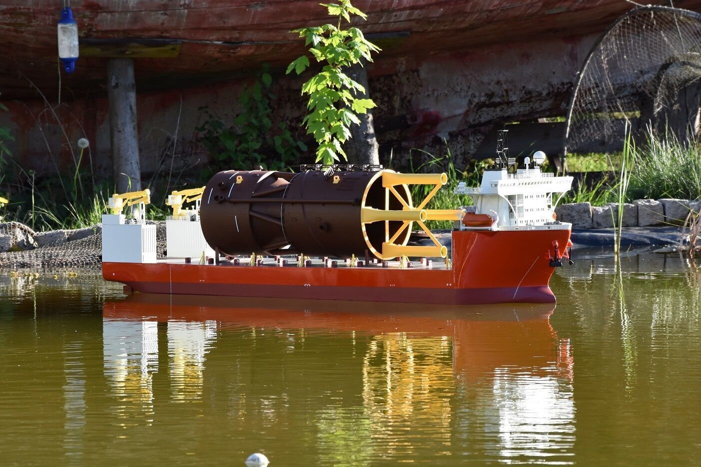 HEAVY LOAD CARRIER IN 1 75 SCALE SHIP MODEL SHIP BOAT 3D print model_7