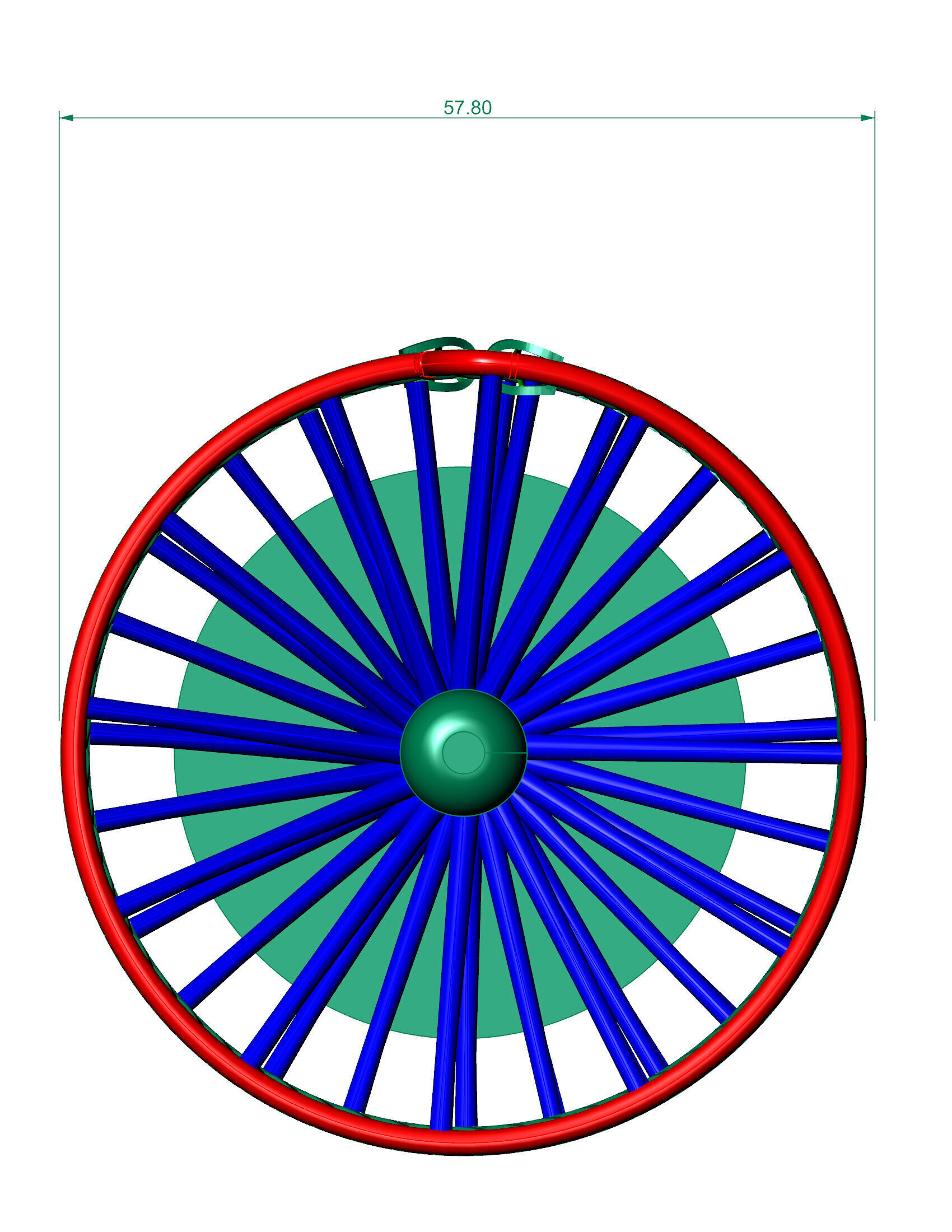 9MM MIAMI CUBAN FULL TREE FOR CHAIN OR NECKLACE  3D print model_1