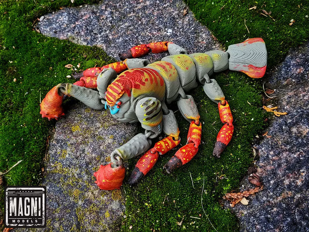 Articulated Rock Puncher - Subnautica 3D print model