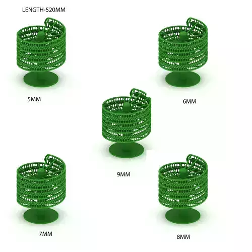 5 SIZE MIAMI CUBAN FULL TREE FOR CHAIN OR NECKLACE 3D Model Collection
