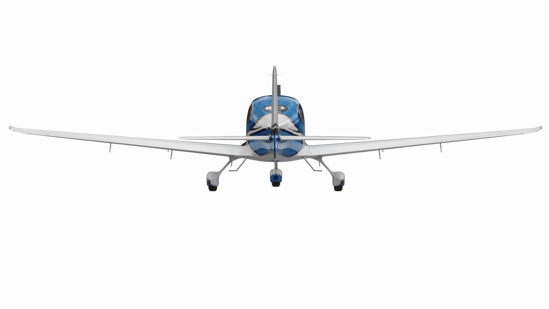 Cirrus SR22T  with interior 3D model_7