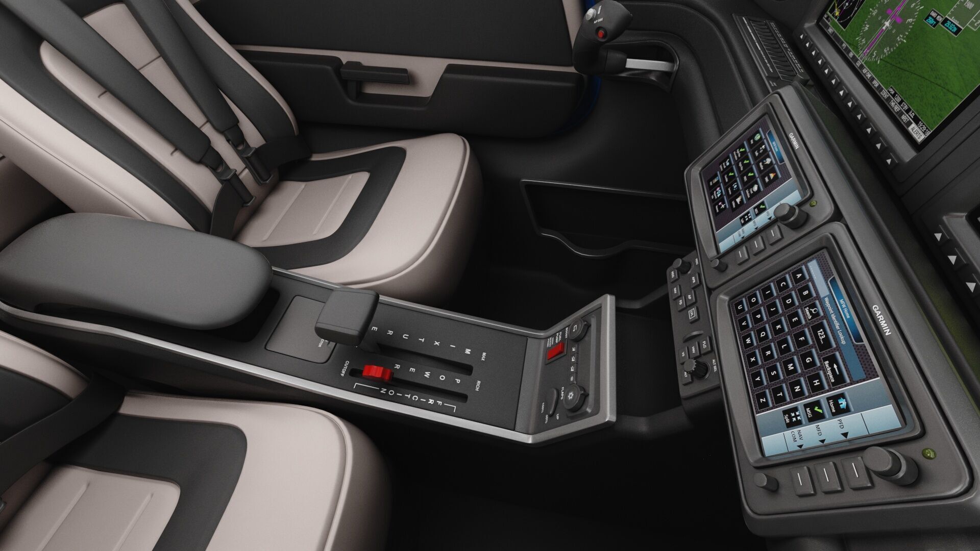 Cirrus SR22T  with interior 3D model_22