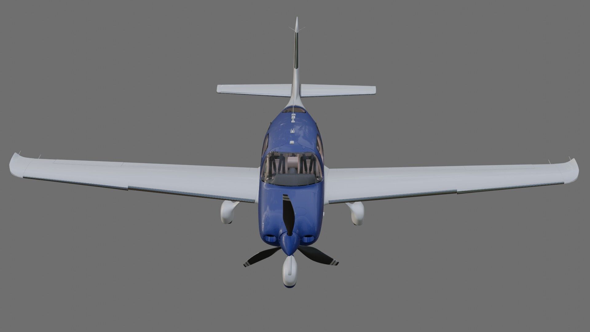 Cirrus SR22T  with interior 3D model_27