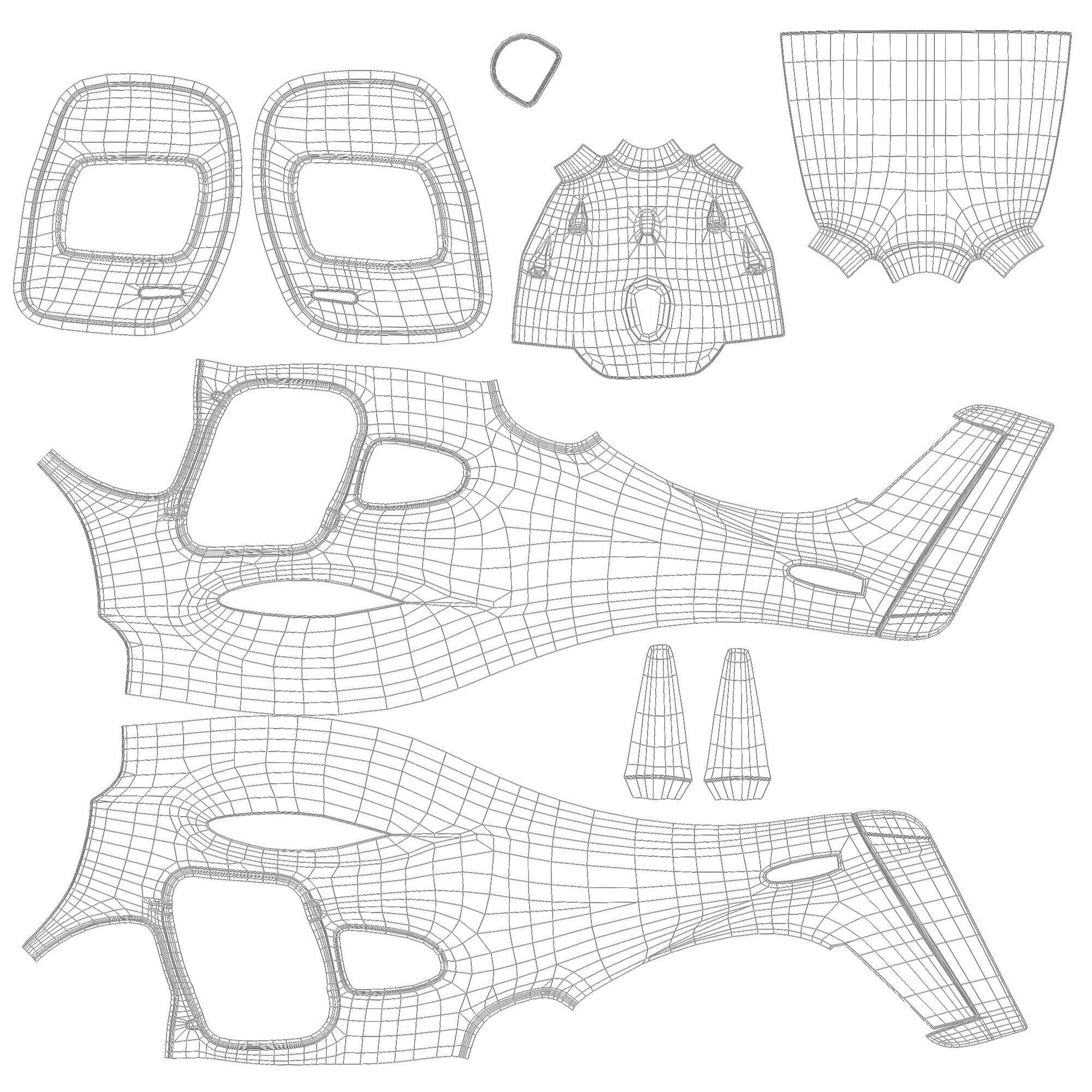 Cirrus SR22T  with interior 3D model_35