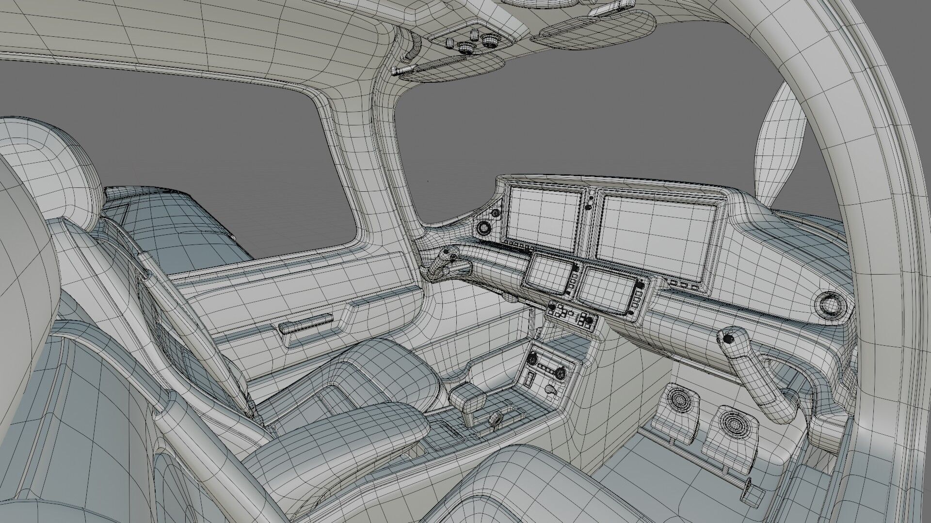 Cirrus SR22T  with interior 3D model_39