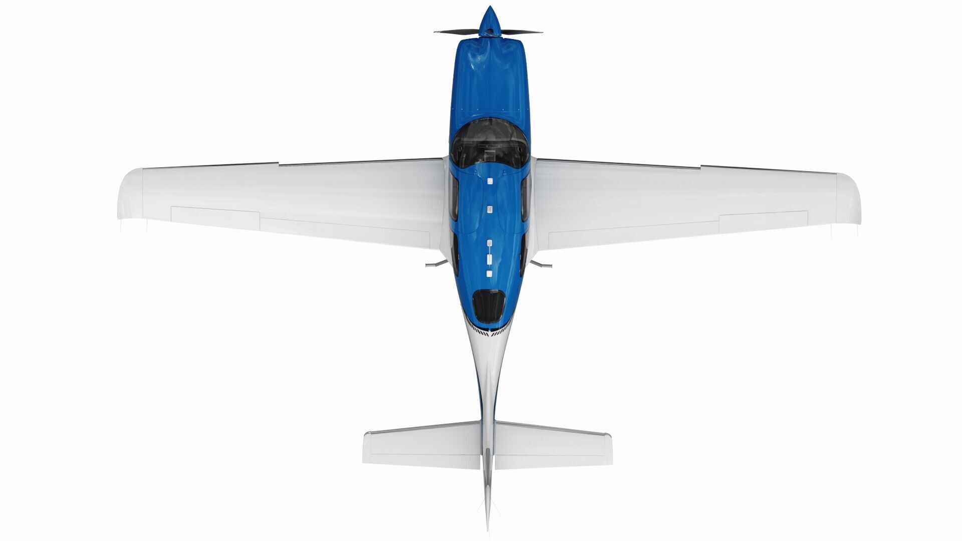 Cirrus SR22T  with interior 3D model_8