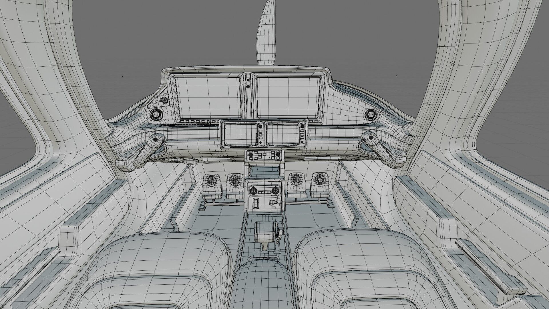 Cirrus SR22T  with interior 3D model_41